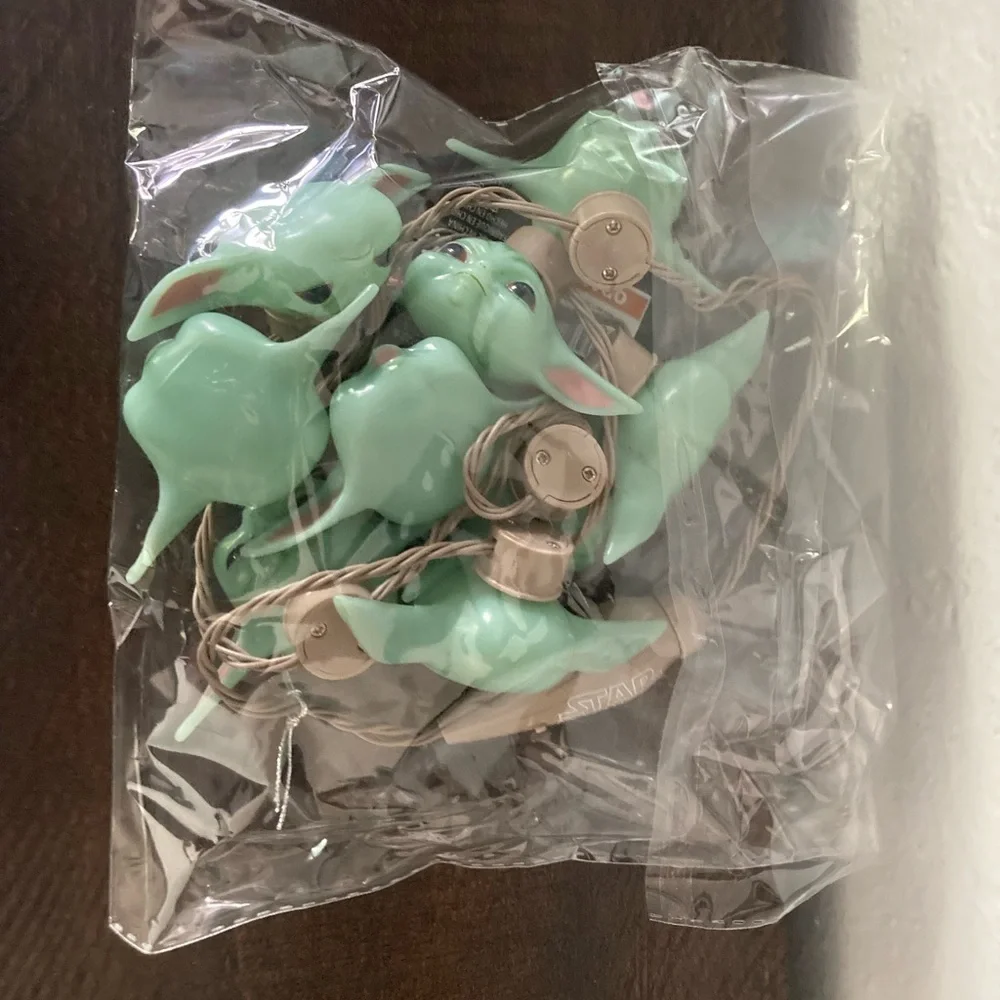 Star Wars Grogu Necklace Lights